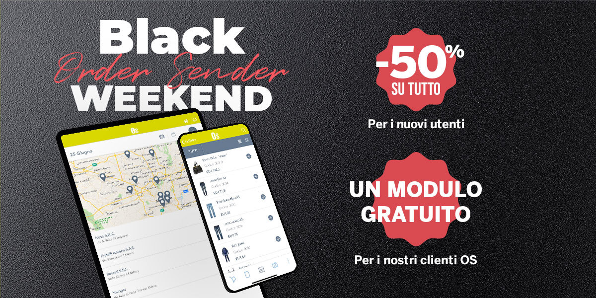 Promozione Order Sender Black Weekend