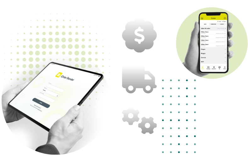 app raccolta ordini agenti order sender