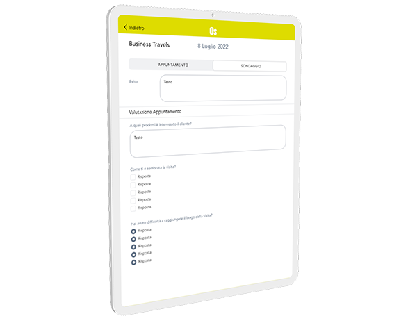 giro visite app order sender business travels