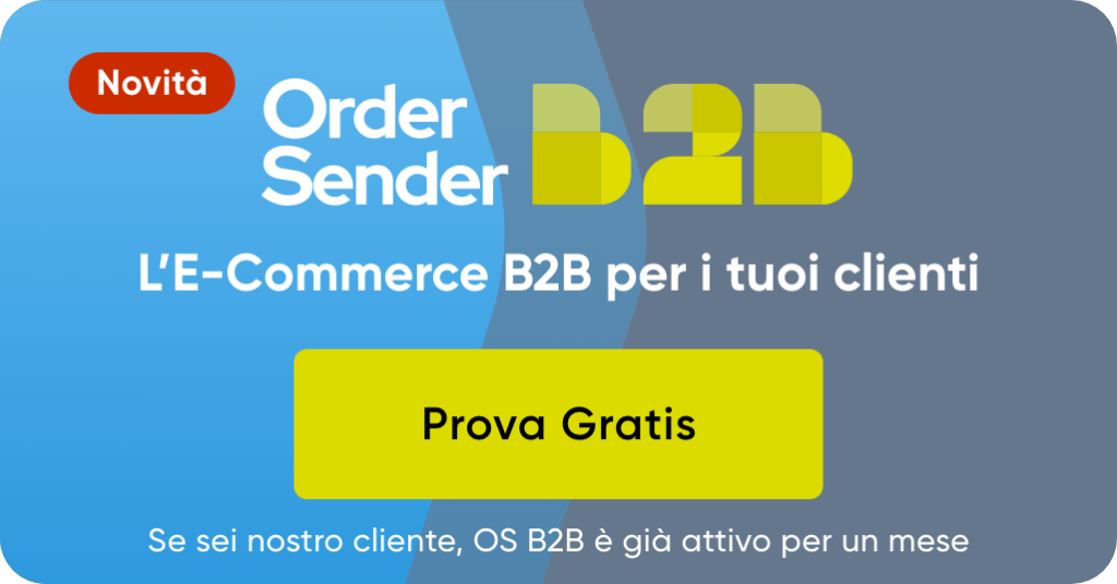 order sender b2b ecommerce