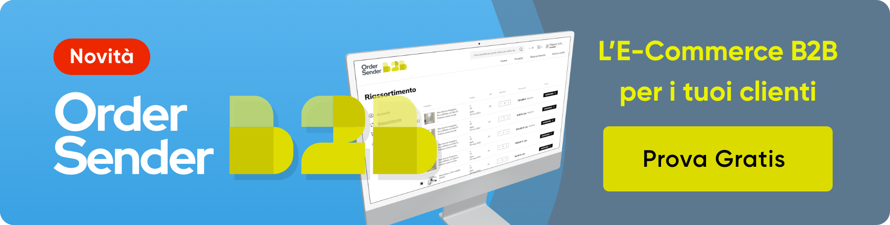 order Sender Ecommerce B2B
