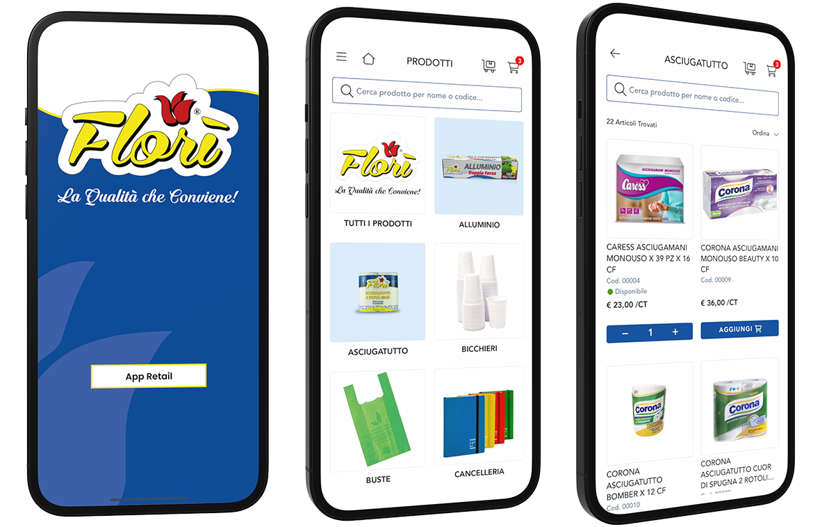 flori app retail order sender enterprise