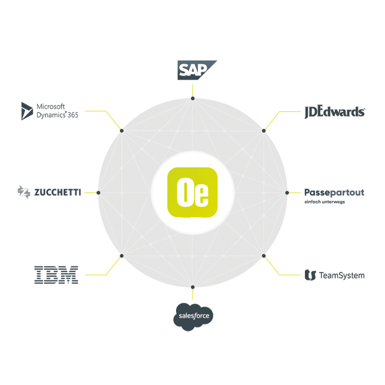 integrazione erp crm software sales force automation order sender enterprise