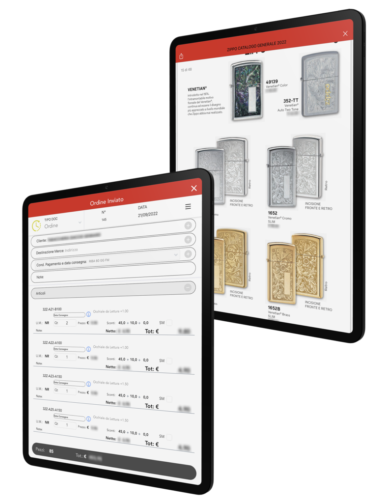 zippo italia accendino digitalizzazione rete vendita order sender enterprise