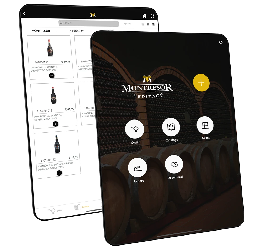 order sender enterprise software di raccolta ordini vini montresor