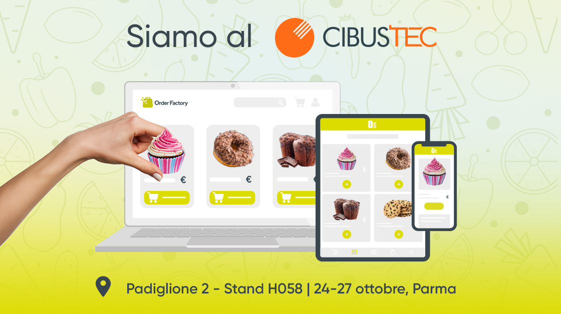 order sender al cibus tec 2023 app gestione rete vendita