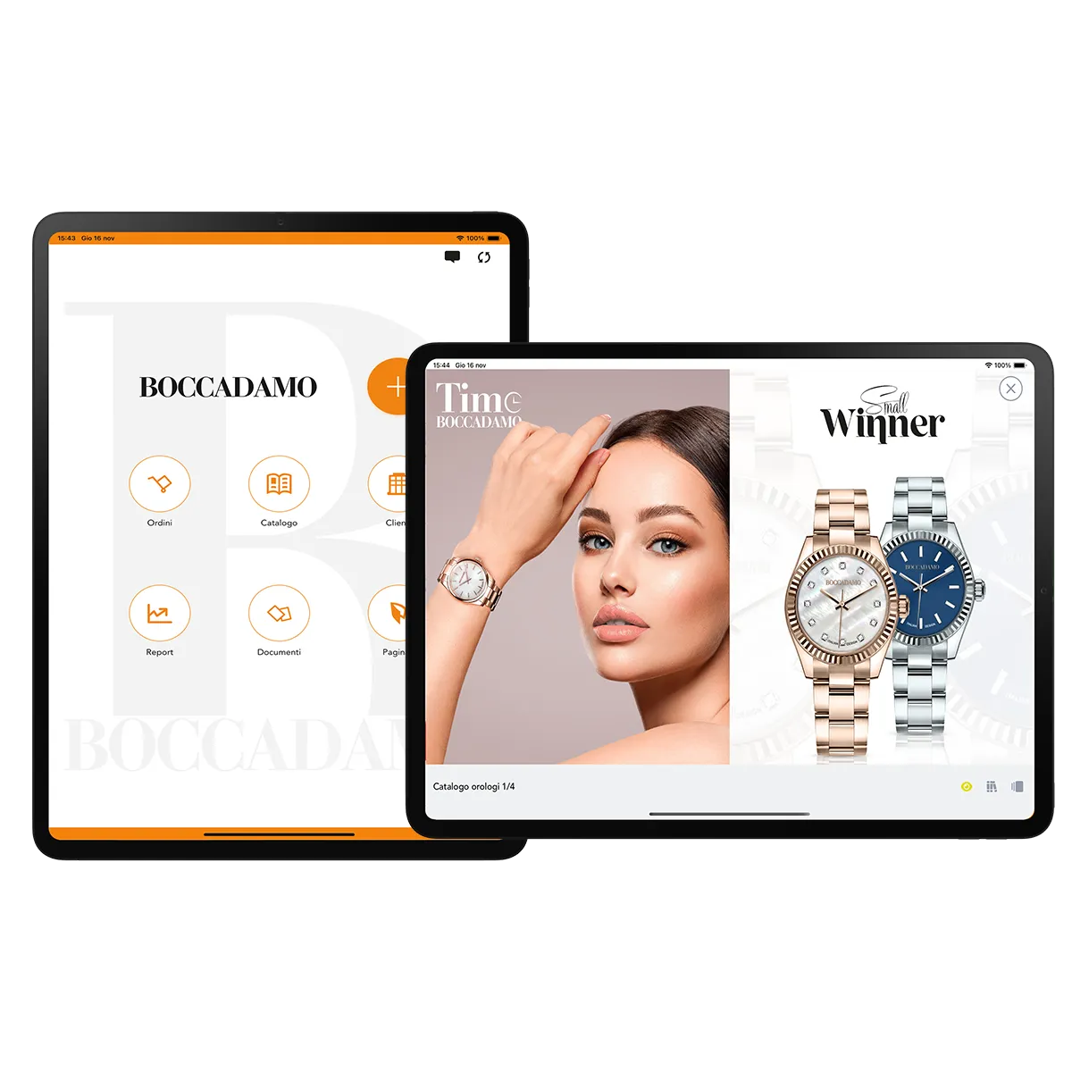 gioielli boccadamo app tablet catalogo paginae order sender enterprise