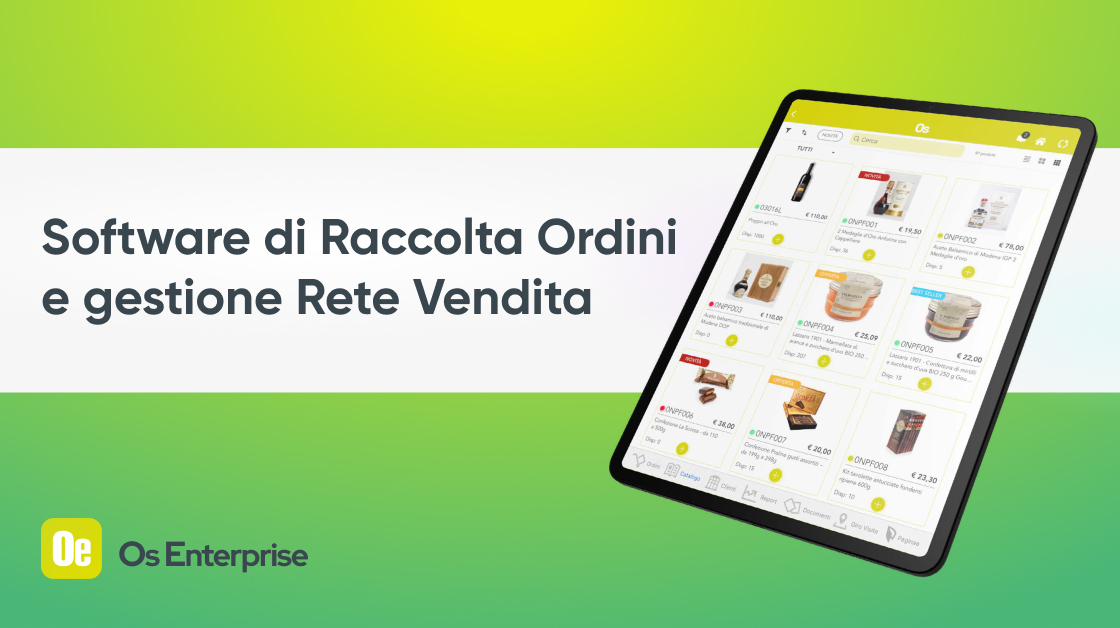CRM per la rete vendita order sender