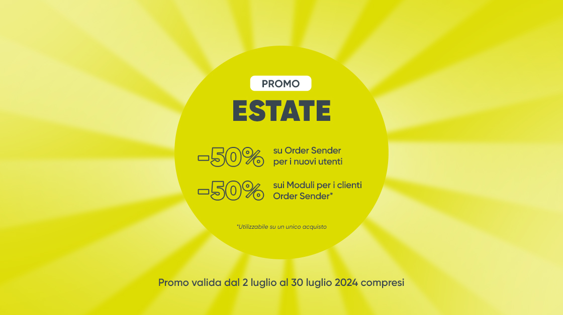 promo estate 2024 order sender app raccolta ordini
