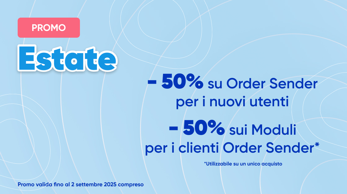 CRM Sales Order Sender promozione 50%