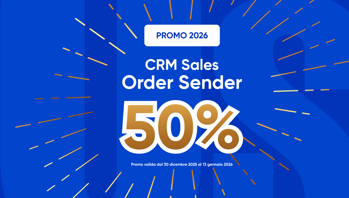 Order Sender 2026 50% per potenziare la tua rete vendita