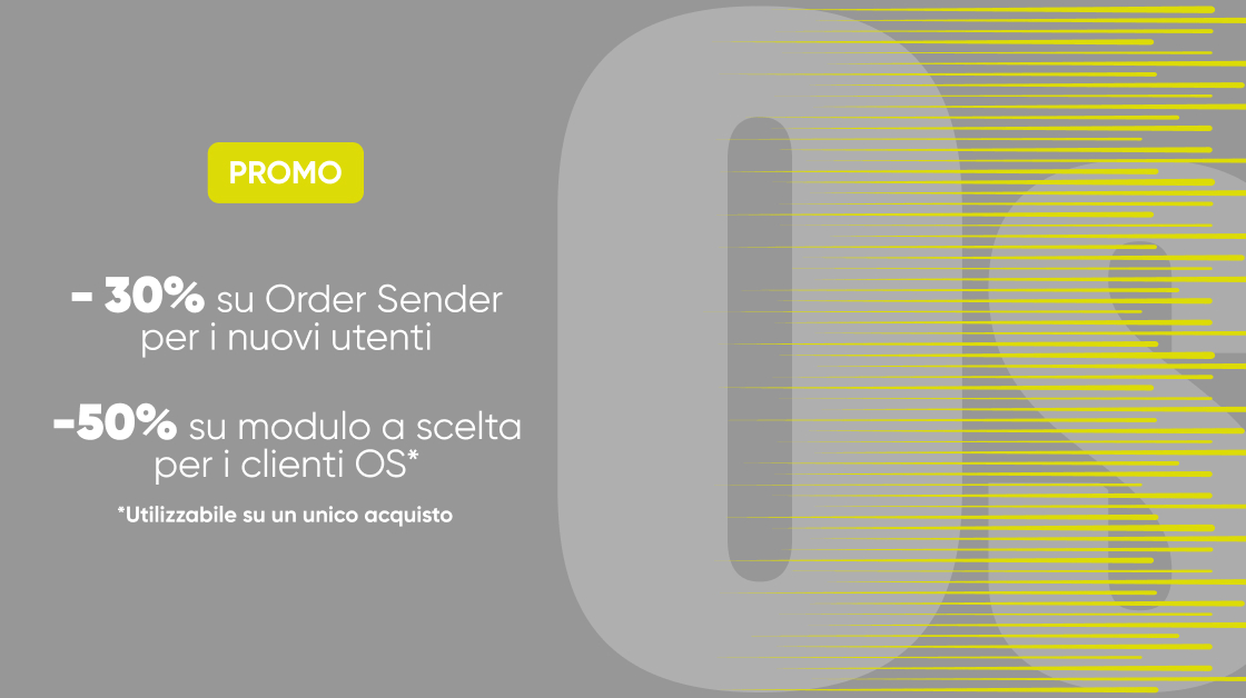 Raccolta ordini per agenti Order Sender